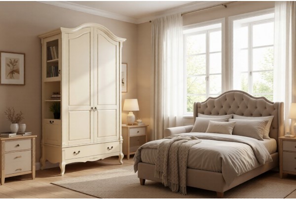 Шкаф Ари-Прованс 2-створчатый №4 • Мебель "АРИ-ПРОВАНС"