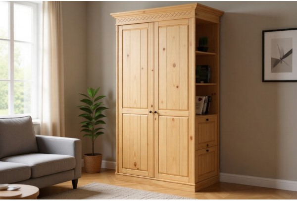 Шкаф Дания 2-створчатый №4 • Мебель «ДАНИЯ» и "ДАНИЯ new"