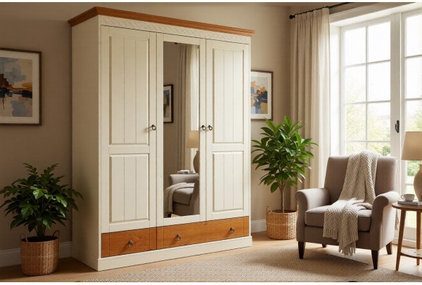 Шкаф Дания 3-створчатый • Мебель «ДАНИЯ» и "ДАНИЯ new"