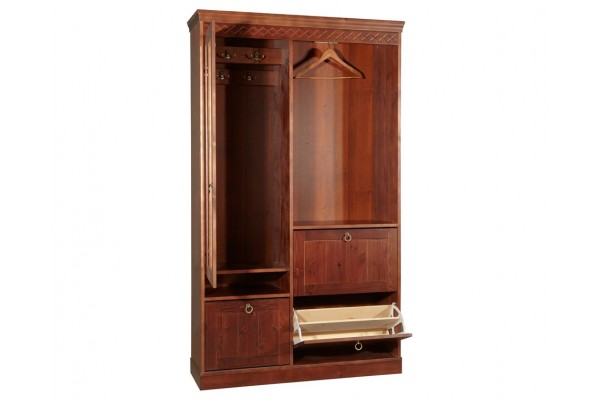 Шкаф для прихожей Дания комбинированный • Мебель «ДАНИЯ» и "ДАНИЯ new"
