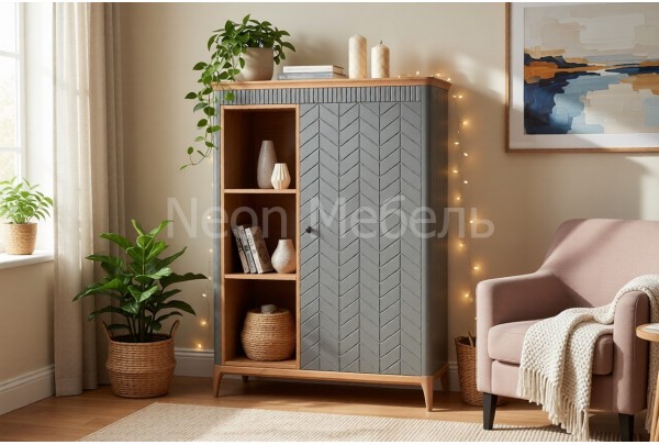 Шкаф 1-створчатый Грета №6 • Мебель "ГРЕТА"