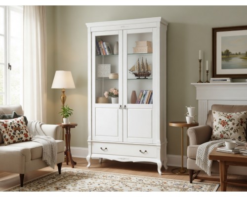 Шкаф книжный Ари-Прованс №1