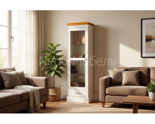 Шкаф Дания книжный 1-створчатый