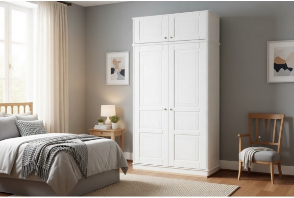 Шкаф Бетти 2-створчатый №8 с антресолью • Шкафы