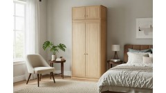 Шкаф Бетти 2-створчатый №1 с антресолью • Шкафы