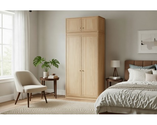 Шкаф Бетти 2-створчатый №1 с антресолью