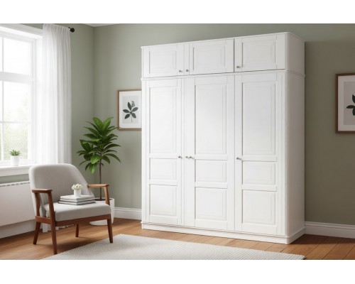 Шкаф 3-створчатый Бетти №11 с антресолью