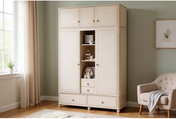 Шкаф 3-створчатый Бетти №3 с антресолью • Мебель "БЕТТИ"