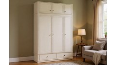 Шкаф 3-створчатый Бетти №4 с антресолью • Мебель "БЕТТИ"