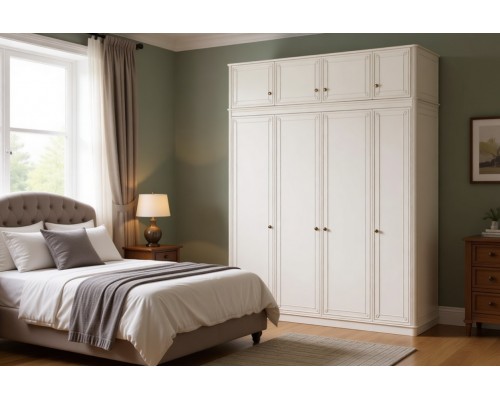 Шкаф 4-створчатый Бетти №2 с антресолью