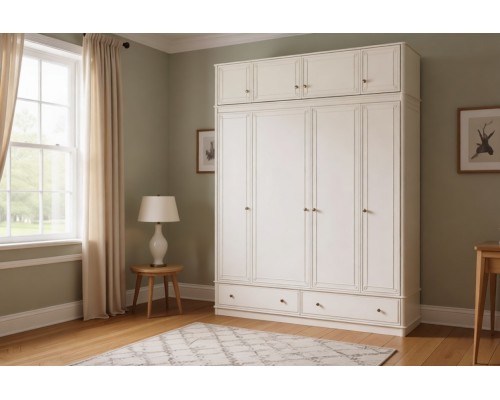 Шкаф 4-створчатый Бетти №3 с антресолью