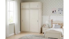 Шкаф-купе 2-створчатый Бетти №1 с антресолью МДФ • Мебель "БЕТТИ"