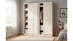 Шкаф-купе 3-створчатый Бетти №1 МДФ • Мебель "БЕТТИ"