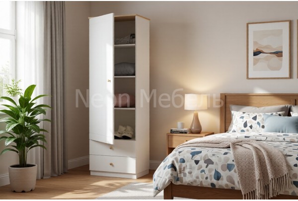 Шкаф 1-створчатый Тимберика Кидс №1 • Мебель «ТИМБЕРИКА КИДС»