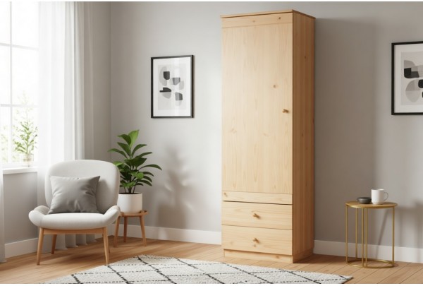 Шкаф 1-створчатый Тимберика Кидс №1 • Мебель «ТИМБЕРИКА КИДС»