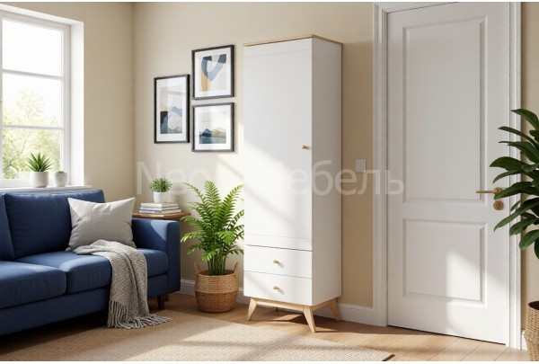 Шкаф 1-створчатый Тимберика Кидс №2 • Мебель «ТИМБЕРИКА КИДС»