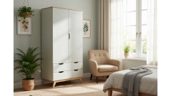 Шкаф 2-створчатый Тимберика Кидс №4 • Мебель «ТИМБЕРИКА КИДС»