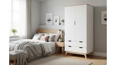 Шкаф 2-створчатый Тимберика Кидс №2 • Мебель «ТИМБЕРИКА КИДС»