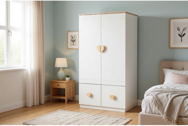 Шкаф 2-створчатый Тимберика Кидс №5 • Мебель «ТИМБЕРИКА КИДС»