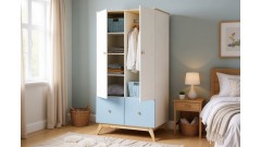 Шкаф 2-створчатый Тимберика Кидс №6 • Мебель «ТИМБЕРИКА КИДС»