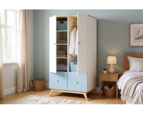 Шкаф 2-створчатый Тимберика Кидс №6