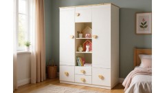Шкаф 3-створчатый Тимберика Кидс №1 • Мебель «ТИМБЕРИКА КИДС»