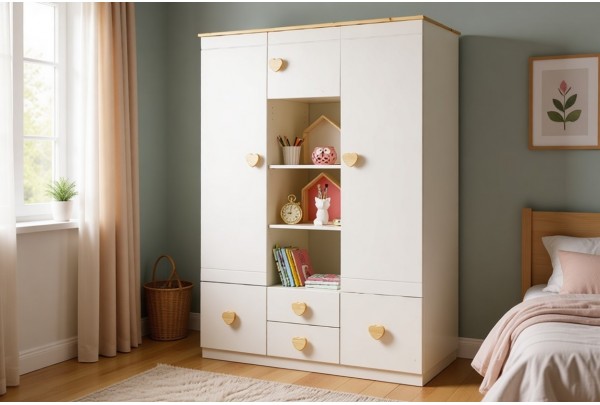 Шкаф 3-створчатый Тимберика Кидс №1 • Мебель «ТИМБЕРИКА КИДС»