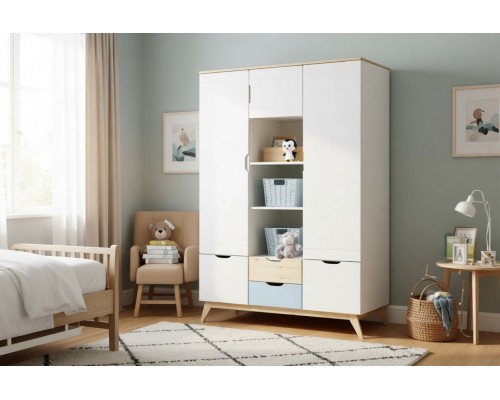 Шкаф 3-створчатый Тимберика Кидс №2