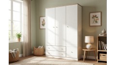 Шкаф 3-створчатый Тимберика Кидс №3 • Мебель «ТИМБЕРИКА КИДС»