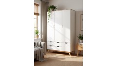 Шкаф 3-створчатый Тимберика Кидс №4 • Мебель «ТИМБЕРИКА КИДС»