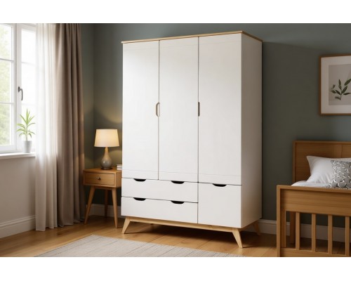 Шкаф 3-створчатый Тимберика Кидс №4