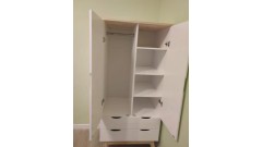 Шкаф 2-створчатый Тимберика Кидс №2 • Мебель «ТИМБЕРИКА КИДС»
