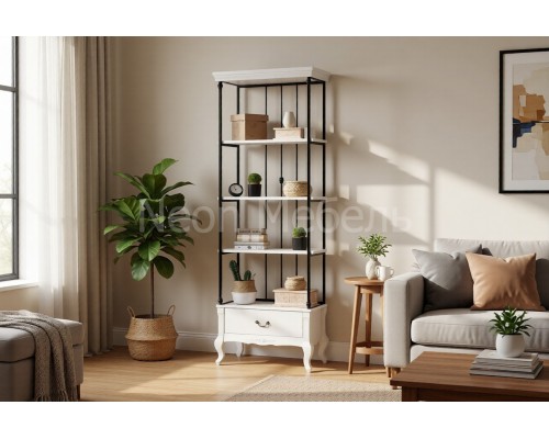 Стеллаж Ари-Прованс металл №10