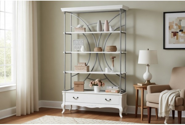 Стеллаж Ари-Прованс металл №8 • Мебель "АРИ-ПРОВАНС"