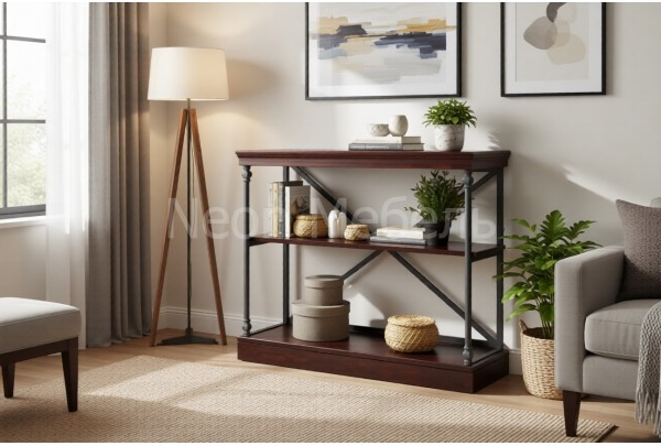 Стеллаж Дания №1 металл • Мебель «ДАНИЯ» и "ДАНИЯ new"