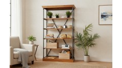 Стеллаж Дания №2 металл • Мебель «ДАНИЯ» и "ДАНИЯ new"