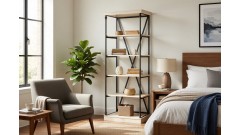 Стеллаж Дания №3 металл • Мебель «ДАНИЯ» и "ДАНИЯ new"