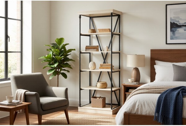 Стеллаж Дания №3 металл • Мебель «ДАНИЯ» и "ДАНИЯ new"