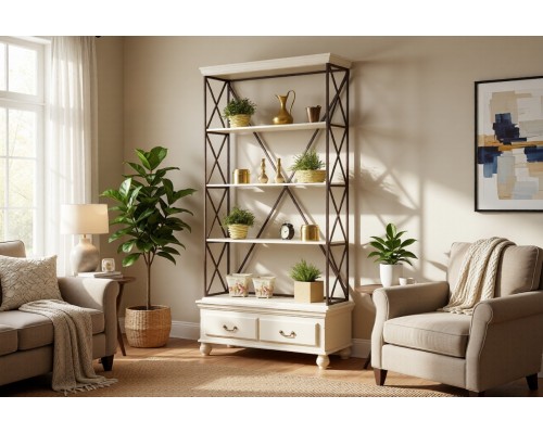 Стеллаж Валенсия 2-48