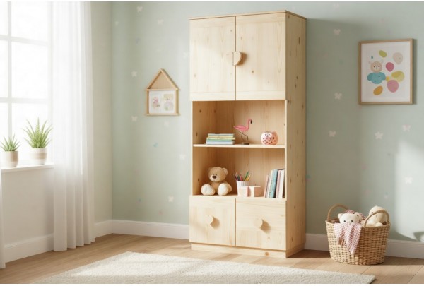 Стеллаж Тимберика Кидс №13 • Мебель «ТИМБЕРИКА КИДС»