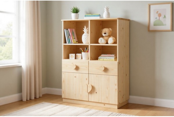 Стеллаж Тимберика Кидс №17 • Мебель «ТИМБЕРИКА КИДС»