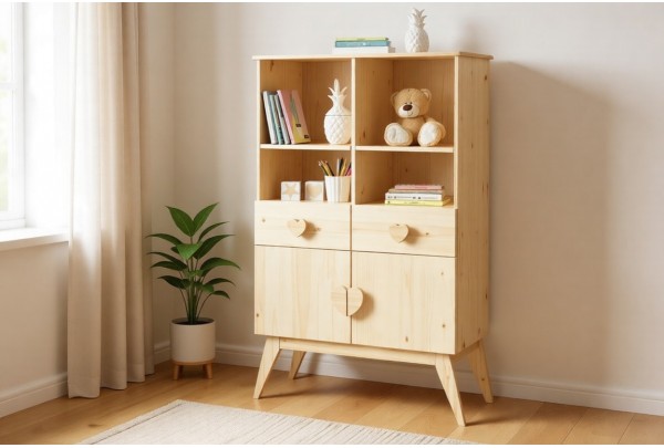Стеллаж Тимберика Кидс №18 • Мебель «ТИМБЕРИКА КИДС»