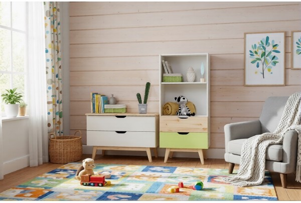 Стеллаж Тимберика Кидс №4 • Мебель «ТИМБЕРИКА КИДС»
