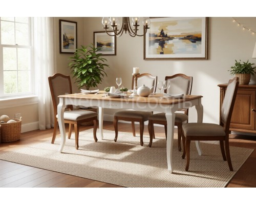 Стол обеденный Ари-Прованс №1 (столешница фигурная)