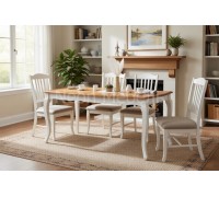Стол обеденный Ари-Прованс №3 (столешница плавная)