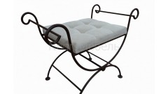 Банкетка Валенсия 2-41 кованая • Мебель «ВАЛЕНСИЯ»