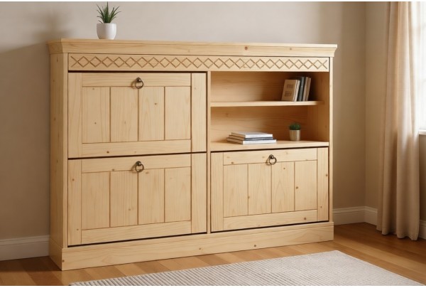 Тумба для обуви Дания №3 • Мебель «ДАНИЯ» и "ДАНИЯ new"