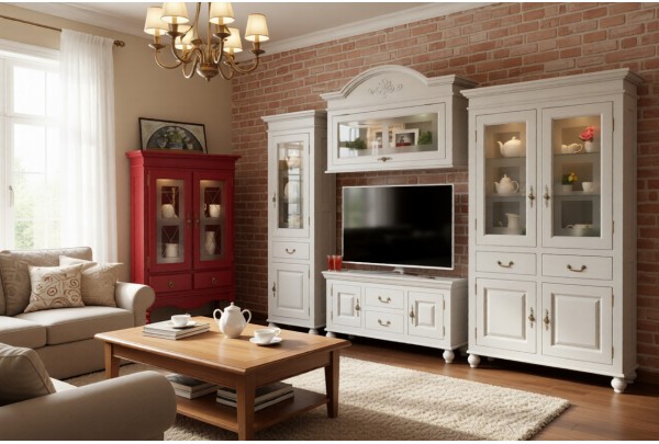 Антресоль Валенсия 2-81 • Мебель «ВАЛЕНСИЯ»